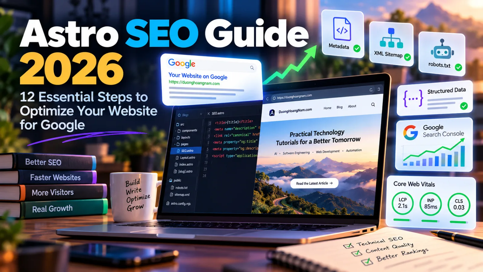 Astro SEO Guide 2026: 12 Essential Steps to Optimize Your Website for Google